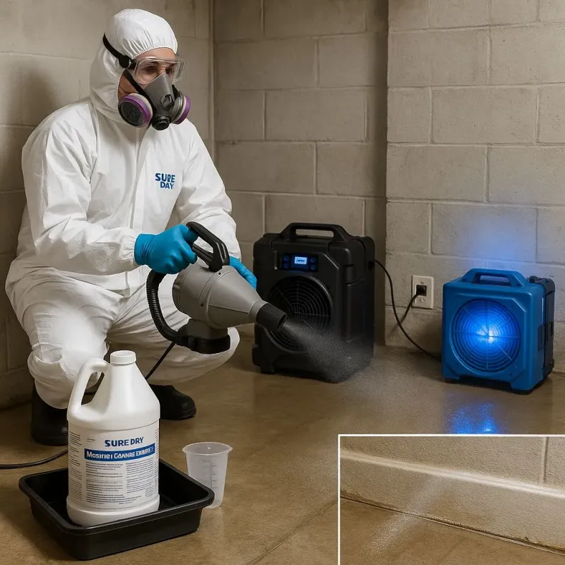 Sanitization and Odor Removal process in Williamstown, KY