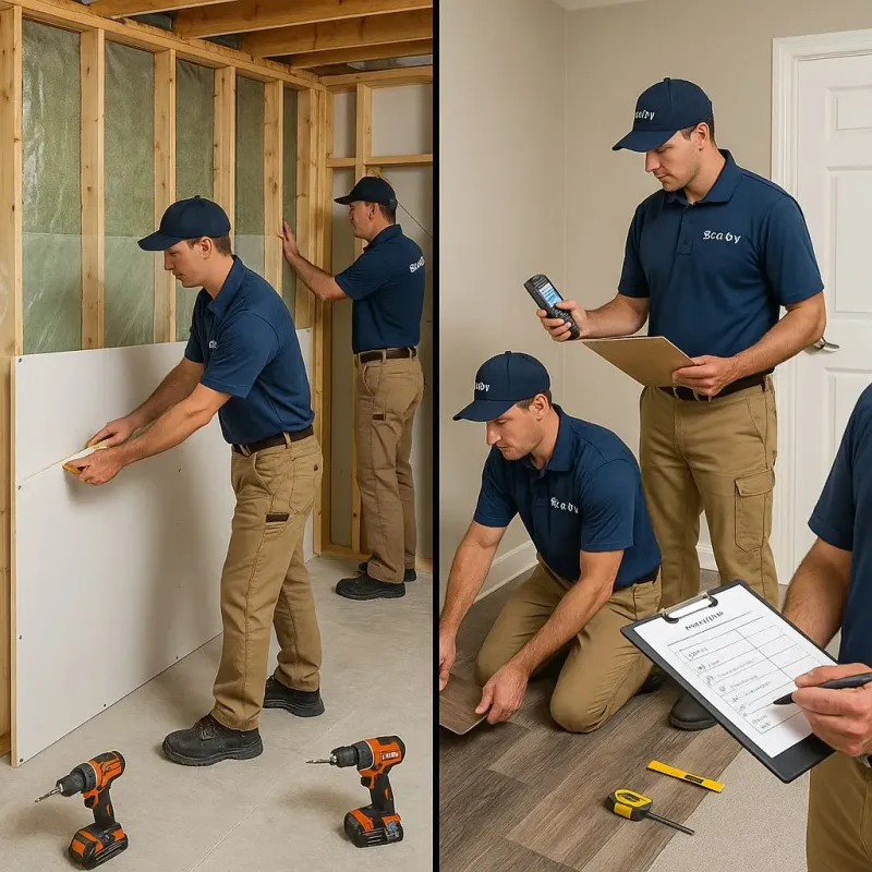 Repairs and Reconstruction process in Williamstown, KY