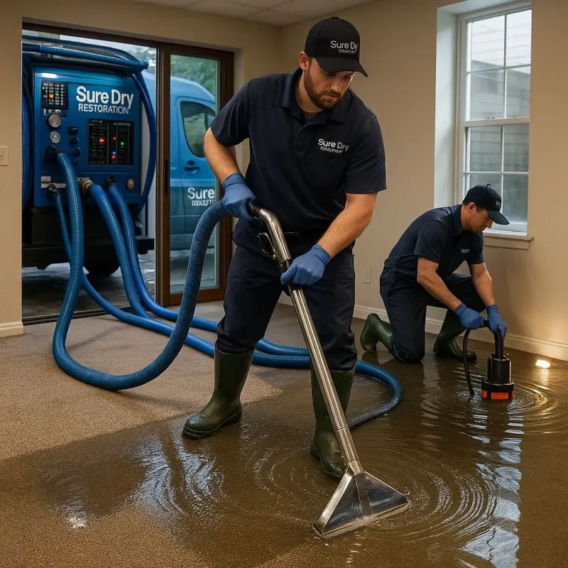 Water Extraction and Removal process in Williamstown, KY